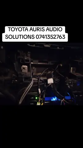 TOYOTA AURIS AUDIO SOLUTIONS 
