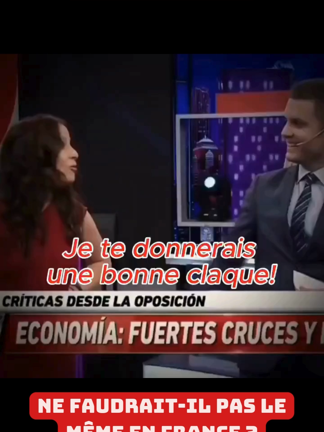 💥Javier Milei DÉTRUIT une gauchiste qui voulait le frapper ! #javiermilei #milei #interview #Polemique #actualité #argentine #gauchiste #gauche #droite