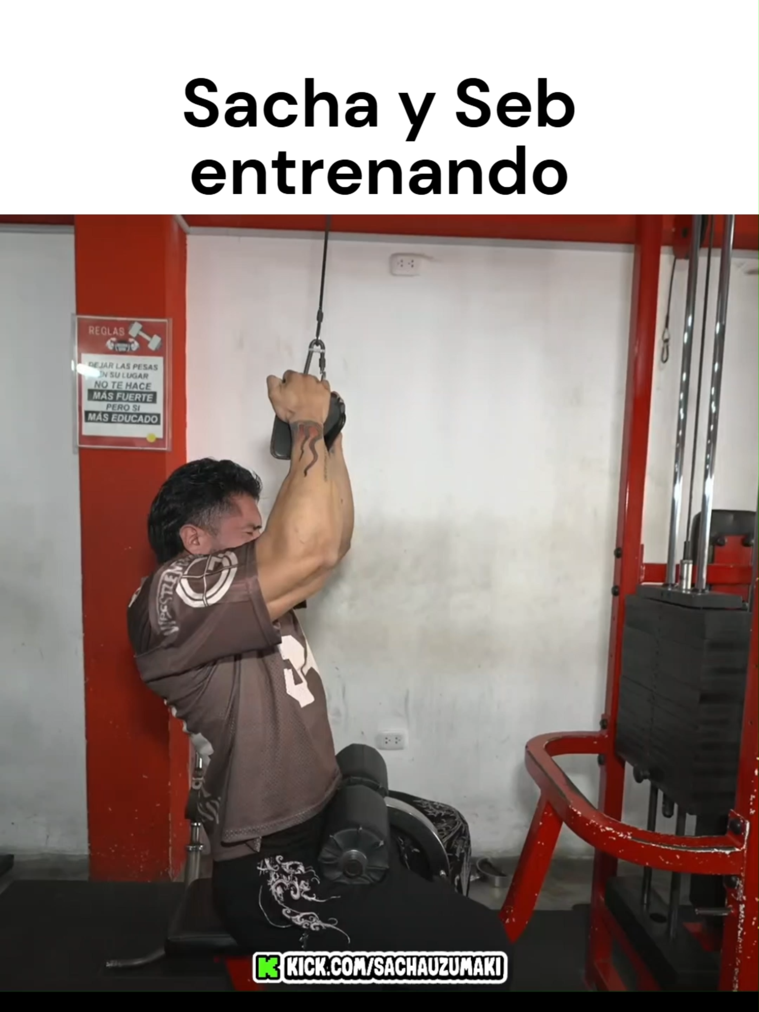 Cambio fisico de Sacha? #sachauzumaki #cambiofisico #gym #seeb #kgederisa #bajedegrifa #emetsuki #kick #kickperu #clipkick #fyp