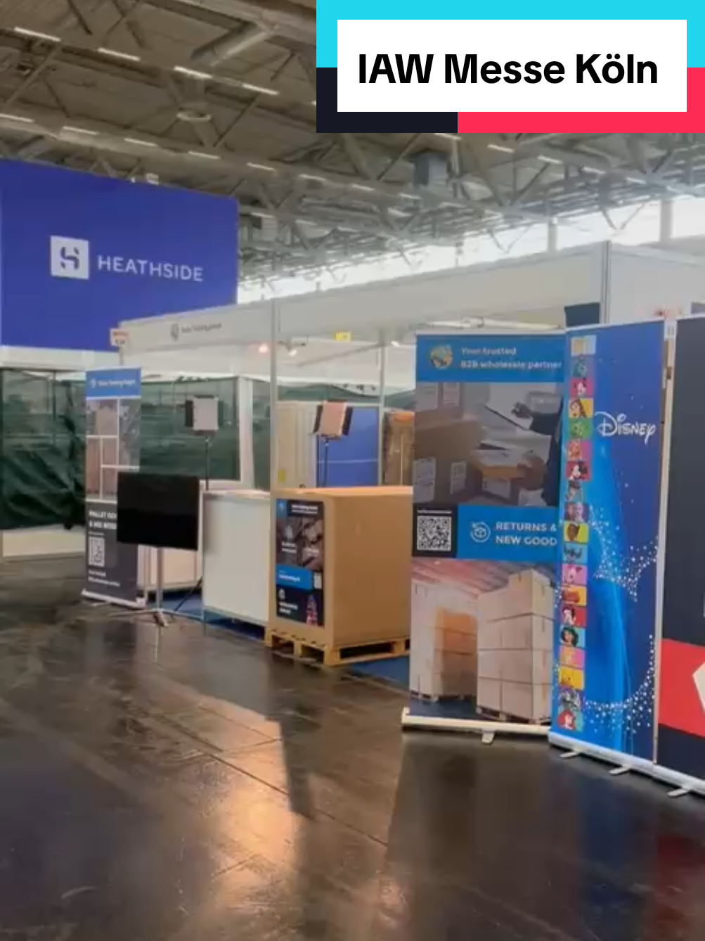 HK 🚀 Letzter Tag auf der IAW Messe in Köln! 🎉 Heute (04.09.2025) sind wir noch bis 18:00 Uhr live für euch vor Ort – nutzt die letzte Chance! 👉 Direkt auf der Messe erhältlich: ✅ Haushaltsgeräte & Haushaltswaren ✅ Neuwaren & direkte Retouren ✅ Attraktive Mixpaletten ✅ Viele weitere Produkte direkt aus unserem Lager 🔥 Nur noch heute: -25% Messerabatt auf alles! 📍 Messeplatz 1, 50679 Köln – Halle 6, Stand C33 📲 Zentrale: +49 152 34 625 467 Kommt vorbei – wir freuen uns auf euren Besuch! 🙌 #SaSaTrading #IAW2025 #Wholesale #Mixpaletten #MesseDeals 