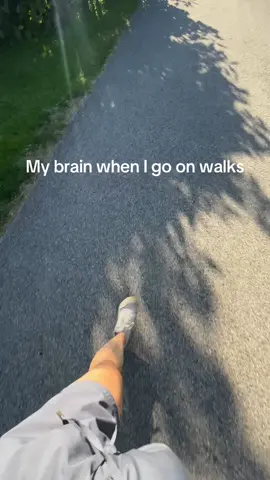 This is how I clear my head #hotgirlwalk #walking 