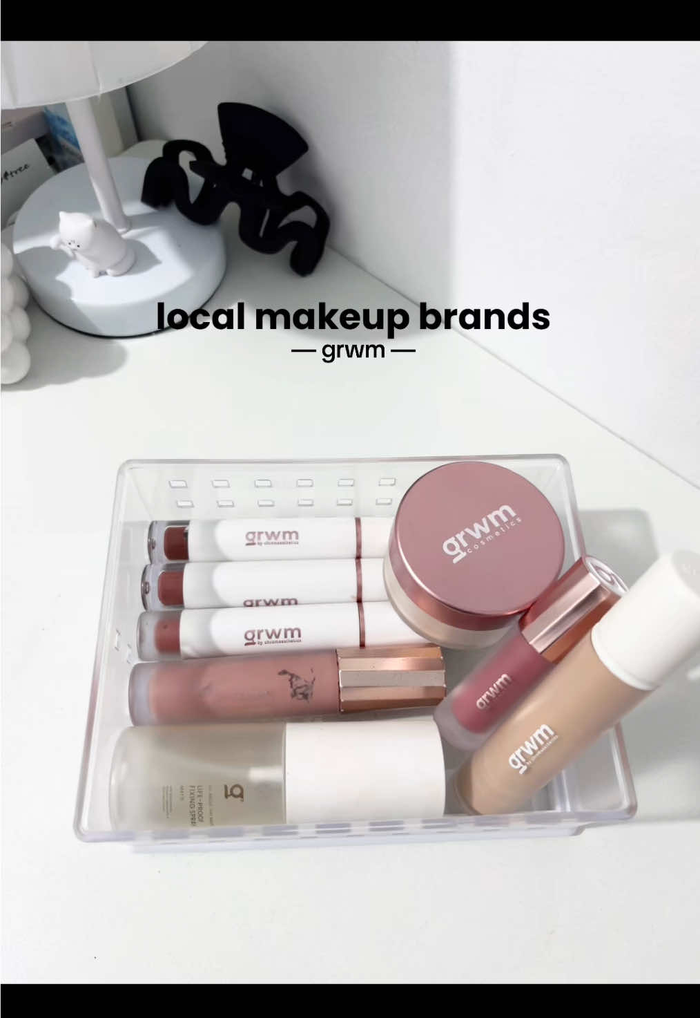 [ my local makeup brands collections! ]  #makeup #localbrandph #makeupcollection #trend #fyp 