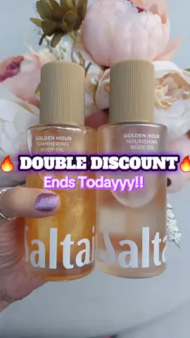 Hurry! Big sale & Free Shipping!! Grab it todayy!!  @Saltair Body  #saltairbody  #bodyoil #glassskinroutine   