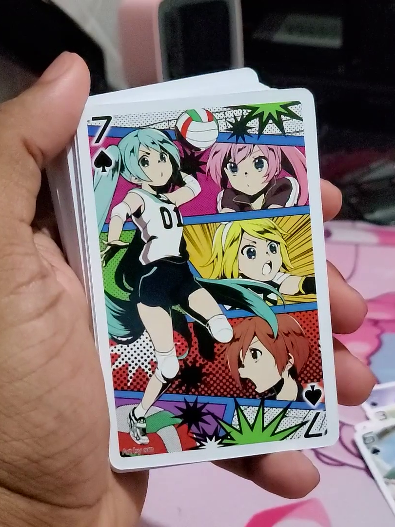 #unboxingvideo - Hatsune Miku Playing Cards (Jogo de Baralho) + Mostrando a arte de cada uma das cartas ✨ #hatsunemiku #hatsunemikuvocaloid #playingcards #colecionavel #colecionaveis