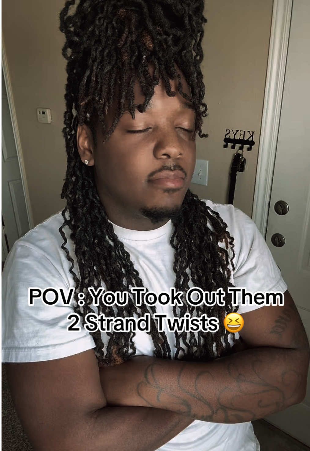 She Look She Took😆 #fyp #blowthisup #locs #2strandtwist #foryou 