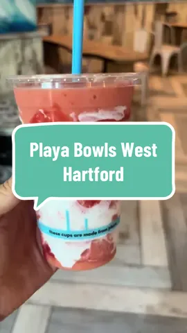 Having a little afternoon pick me up sweet treat at @Playa Bowls! #blueback #westhartford #playabowls #smoothie #connecticut 
