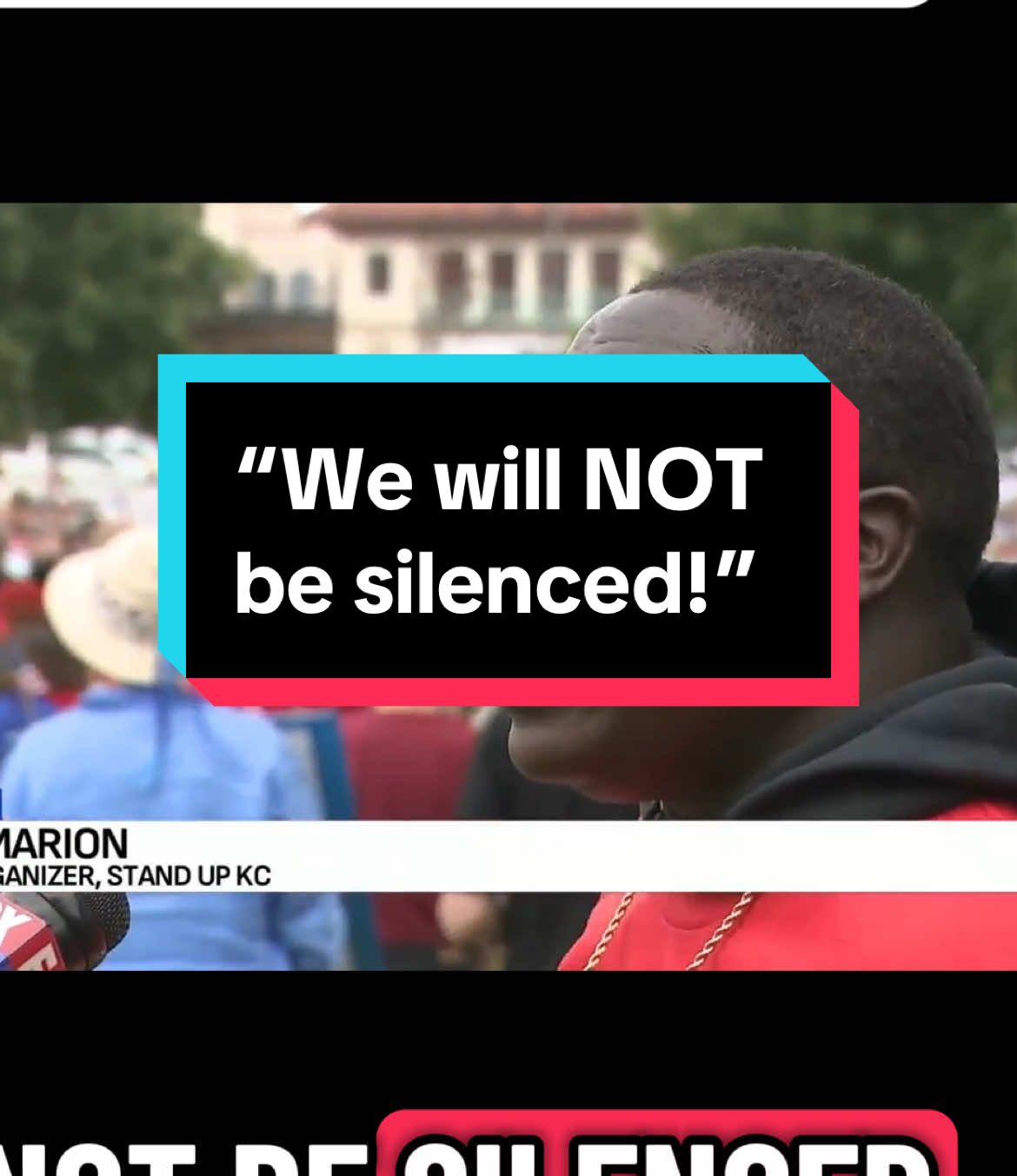 “All these people out here standing with me are my brothers and sisters in this fight. We will NOT be silenced!”  #standupkc leader and @Wendy’s worker Fran Marion told @fox4kc that #MOworkers of every race, place, and gender REFUSE to be divided. No matter how much Gov. Kehoe, Speaker Patterson, and Pro Tem O’Laughlin want to break up our communities, we’re in this fight together! 