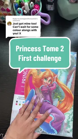 Replying to @emmajanethomas435  #princess #coloriagesmysteres #languo #gelpens #rapunzel 