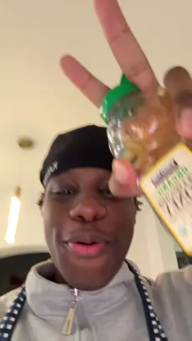 eating honey with my pal