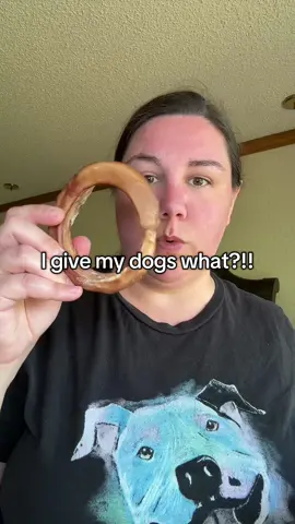 If you don’t know what bull pizzle is then you may want to look it up but dogs love it! #bullpizzle #bullyring #bullystick #dogchews #dogmomlife @Wild Wolf Bully Sticks 