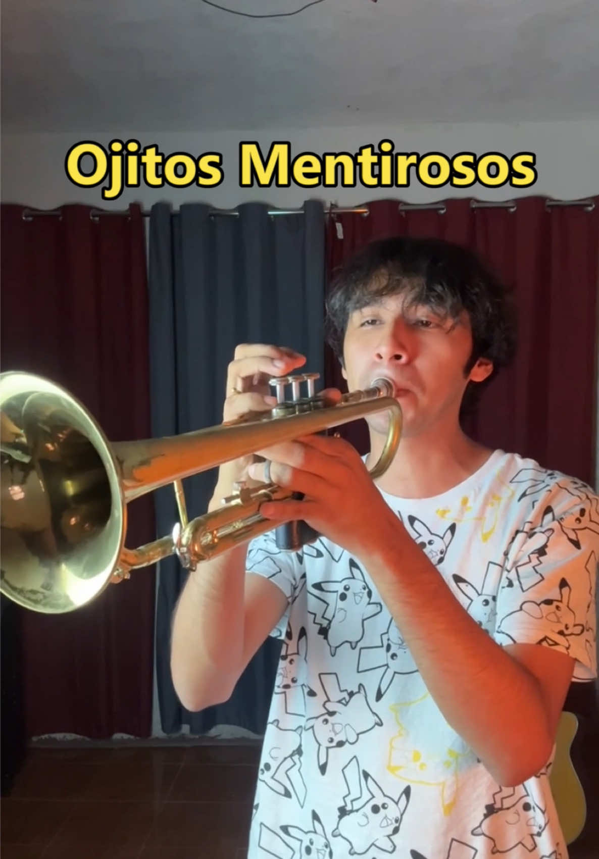 #ojitosmentirosos #trompeta #cancion #trumpet #musica #trumpetsolo #trumpetplayer #trompetista 