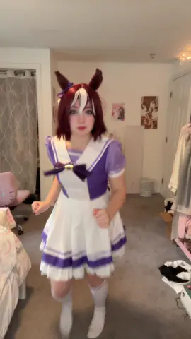 mood GREAT! #umamusume #umamusumeprettyderby #umamusumecosplay #specialweekcosplay 