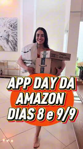 🚨 Vem aí o APP DAY Amazon! 8 e 9 de setembro. Ofertas exclusivas só no app! 🧡 @Amazon Brasil #amazonappday 
