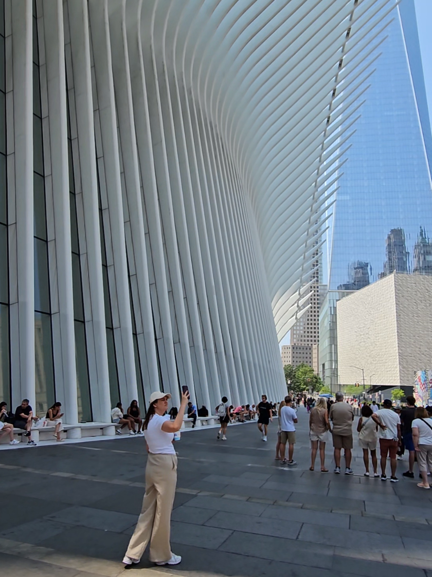 From the wings of the Oculus to the heights of One World Trade… New York never stops inspiring #OculusNYC #OneWorldTradeCenter #NYCViews #foryou 