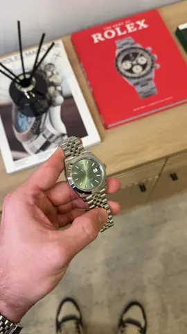 Rolex Datejust 41 126300 mint green dial  At The Watch Loft, we specialize in sourcing rare and exclusive timepieces tailored to your needs. To purchase or reserve a watch, contact us today. 📞 BUY | SELL | TRADE ✅ We can source any watch ✅ Sell your watch through us ✅ Crypto payments accepted We are not affiliated with any of the brands we sell. ❌ #LuxuryWatches #Timepieces #rolex #fyp #bestentrylevelwatches 