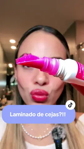 Ya lo probaste ?? #browlamination #nyxbrowglue #fyp 