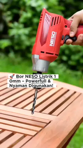 #FiturSuaraTikTok  Kenalkan NESO Impact Drill 10mm – bor listrik bolak balik yang kuat & praktis! ✅ Fitur forward & reverse (bolak balik) ✅ Impact drill untuk kayu, besi, dan tembok ringan ✅ Grip nyaman & desain kokoh 💯 Wajib punya untuk perbaikan rumah maupun kebutuhan proyek Anda! #BorListrikNESO #ImpactDrill #AlatPertukangan #ElectricDrill 
