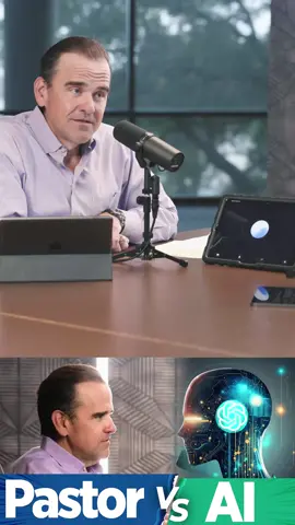 Pastor asks AI: So you believe in me but not in Christ? #unfilteredfaith #podcast