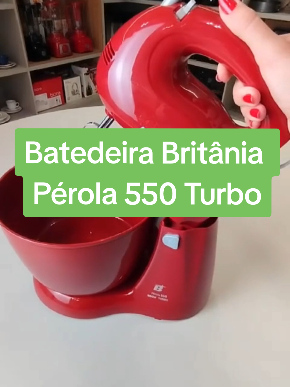 Batedeira Britânia Pérola 550 Turbo