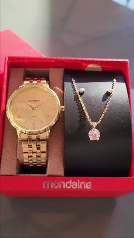 Relógio Mondaine Feminino 1 Ano De Garantia Dourado Original