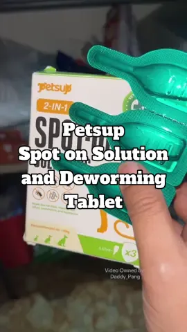 Replying to @KristelKieth  Petsup Spot on Solution for Tick and Flea and other parasites.  #Petsup #spotonsolution #tickandfleastreatment #tickandfleas #fipronilspotonsolution 