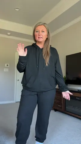 Living in this all-day jersey set from @Comfrt 🖤 The joggers + hoodie are lightweight but still cozy, making them perfect for lounging, errands, or layering this fall + winter. And don’t skip their new slouch socks complete the vibe 👏 #ComfortClothing #LoungewearSet #FallOutfitInspo #ComfyStyle #tiktokshopcreatorpicks   