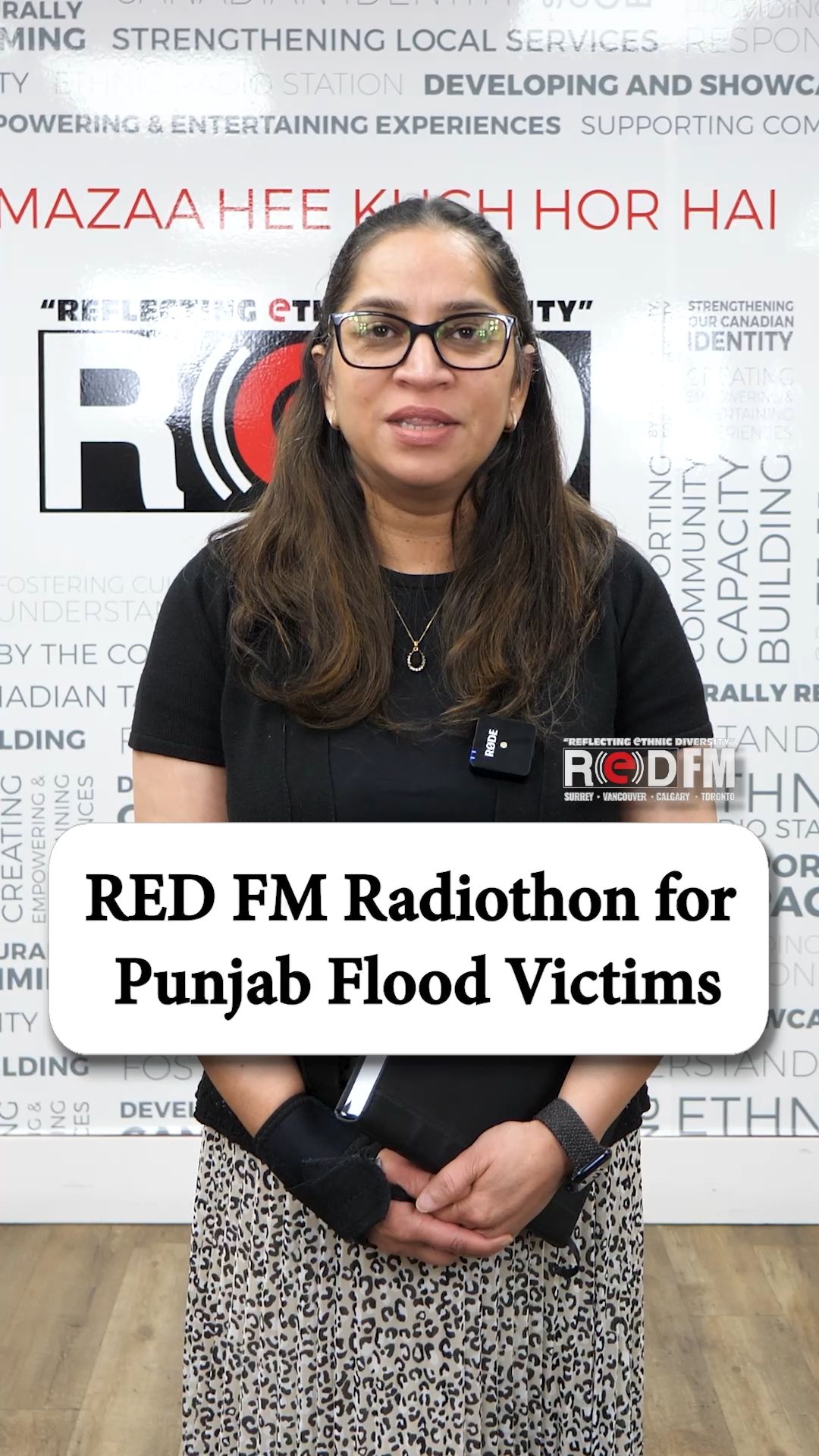 RED FM Radiothon for Punjab Flood Victims With support from our listeners, RED FM is organizing fundraiser radiothon to help families devastated by the catastrophic floods in Punjab, India. With over 1,300 villages submerged and thousands displaced, urgent help is needed now. The beneficiary of this radiothon is Surrey based not-for-profit organization SAF International (Sikhi Awareness Foundation) which has operations in Punjab. SAF International will use the funds raised towards a three-phase relief strategy, including emergency response, rehabilitation, long-term rebuilding support and other related humanitarian needs as identified during the course of recovery efforts. Your support can bring relief, shelter and hope to those affected. Let’s come together as a community and make a difference. This radiothon will be held in Calgary on Thursday September 4, 2025, from 8AM to 8PM. RED FM will designate 100% of the donations to SAF International (Sikhi Awareness Foundation). How to Donate in Calgary: • Phone: On September 4, 2025, please call RED FM at 403-286-1010 to donate using your credit card. • In-Person: You can visit the RED FM studio to personally donate. • On-line: https://safinternational.org/?give=KJDZR9D2 • Cheque: You can also mail your donation cheque payable to SAF International at the following address: RED FM Calgary # 420-4774 Westwinds Dr. NE Calgary, AB T3J 0L7 Donor information and Tax Receipts: RED FM does not retain any portion of the funds collected. 100% of the funds raised during the radiothon will go directly to SAF International’s Punjab Flood Relief Fund. Donor information collected during the radiothon will be provided to and retained by SAF International for processing donations and issuing tax receipts. SAF International may use the information provided during the radiothon to send you “thank you” letters or to contact you for future donations and support. RED FM and SAF International humbly thank you and appreciate your support for this much-needed cause! #punjab #punjabfloods #punjabfloods2025 #redfmcalgary #redfmcanada