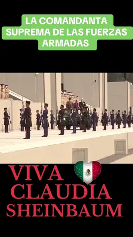 La mujer más poderosa del mundo #claudiasheimbaum #pueblo #ejercitomexicano #vivamexico🇲🇽🌎 #fuerzasarmadasdemexico 