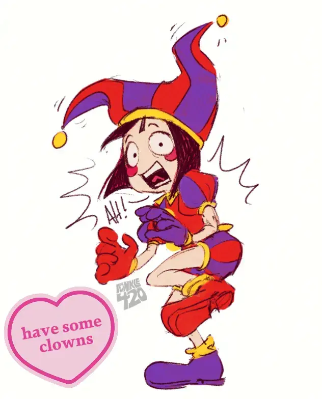 #tadc #pomni #jester #clown #sketches 