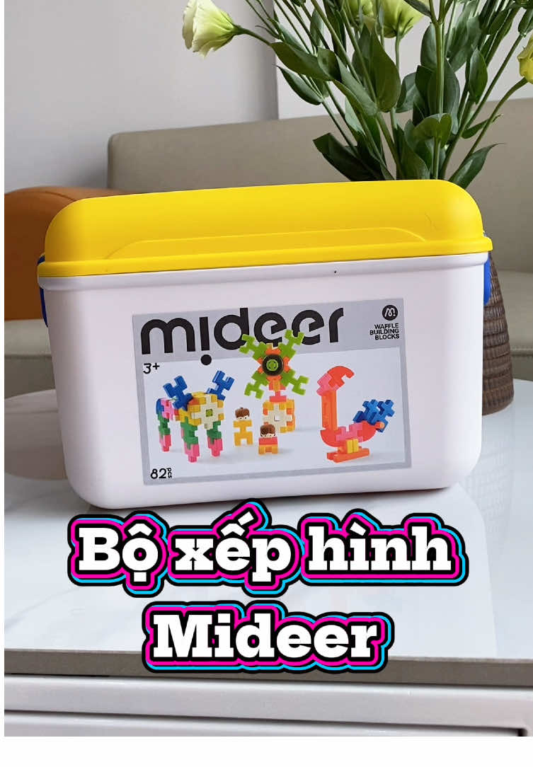 Bộ xếp hình Mideer mê tít cho các bé. Các mẹ tham khảo nhaaa.  #mideer #xephinhchobe #dochoixephinh #dochoichobe 