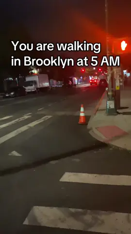 Walking alone through the dangerous streets of Brooklyn 🌃🚶‍♂️ #Brooklyn #NYC #NewYork #StreetVibes #CityLife  