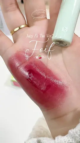 Son thuần chay Foif chị em nhà Merzy, màu JT7 hồng anh đào MLBB xinh xỉu🎀✨ #foif #swatchson #lipstick #reviewson #xuhuong 