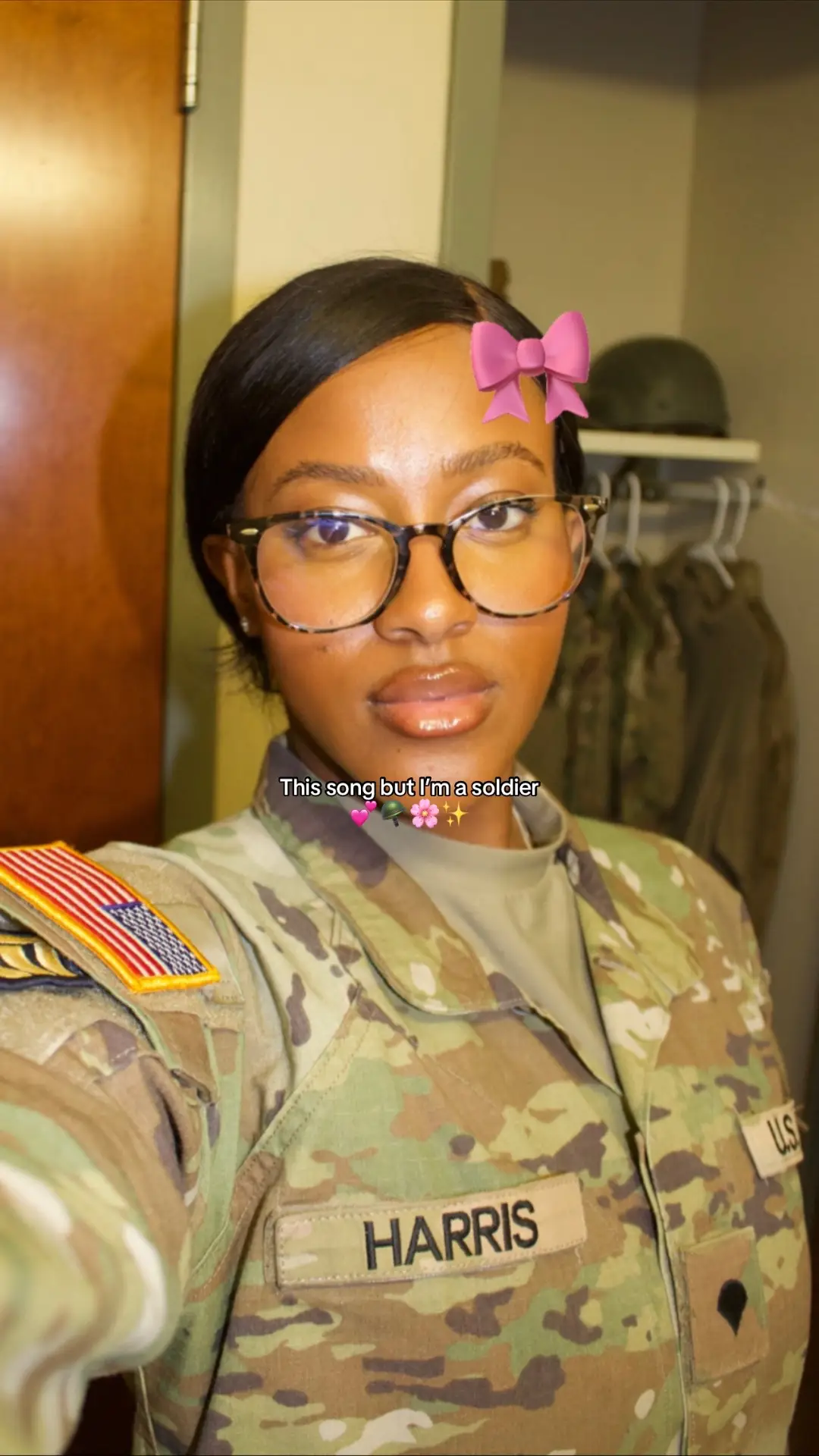 Literally my favorite girl. She gets it💕#creatorsearchinsights #armysoldier #miltok #mts #HSS 