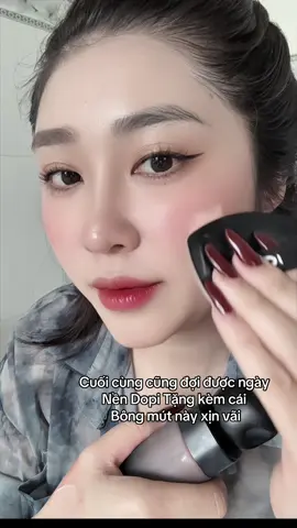 Đang được tặng Bông mút tán nền xịn vỡi luôn á #kemnen #dopi 