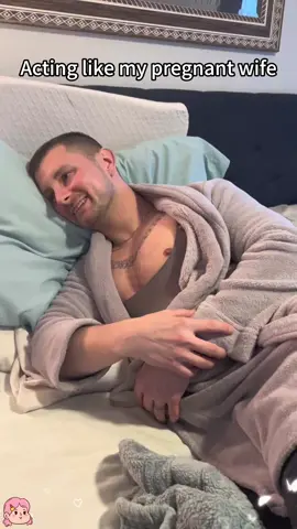 Acting like my pregnant wife.#prank #pregnant #pregnantlife #family #wife 