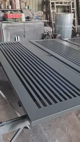 Cửa cổng sắt 4 cánh #cuacongdep #xuhuong #xuhuongtiktok #cuacongsat #cuasat4canhdep 