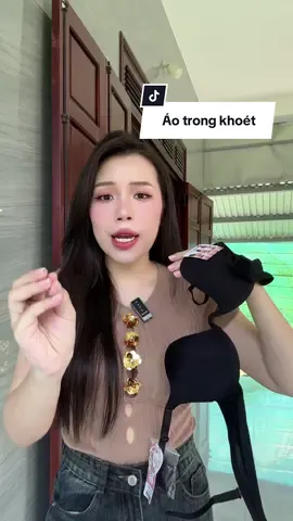 Mang áo khoét hở sâu thì không thể thiếu em này #xuhuong #nguyennhuquynhhue #thoitrangnu 