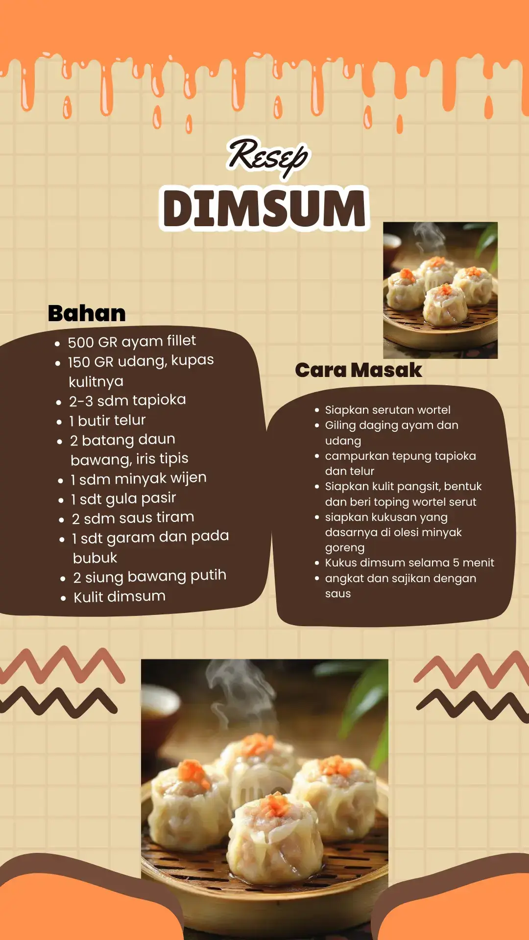 mau di spill resep apalagi nih bund?? biar mimin bikinin... #dimsum #dimsumayam #idecamilan #idejualankuliner #idemakanan 