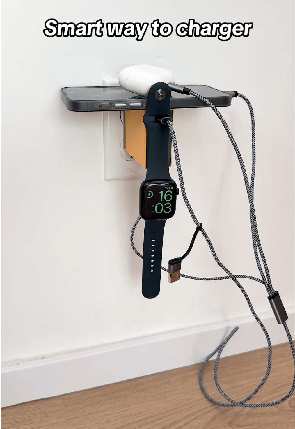 This makes easy to charge all the devices at once. #travelcharger #3in2charger #travelmusthave #charger #usbcharger 