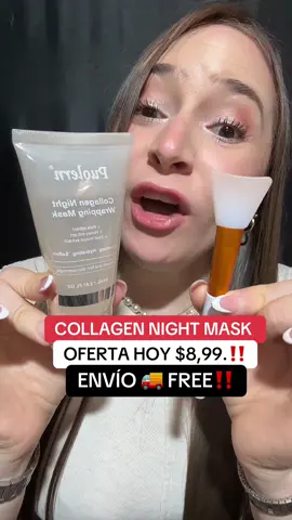 #collagen #night #mask #wrapping #skincare 