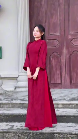Mẫu áo dài gấm truyền thống Ý Liễu bên em , cả nhà tham khảo nha❤️#xuhuong #tiktok #aodaitre #aodaidau #aodai2025 