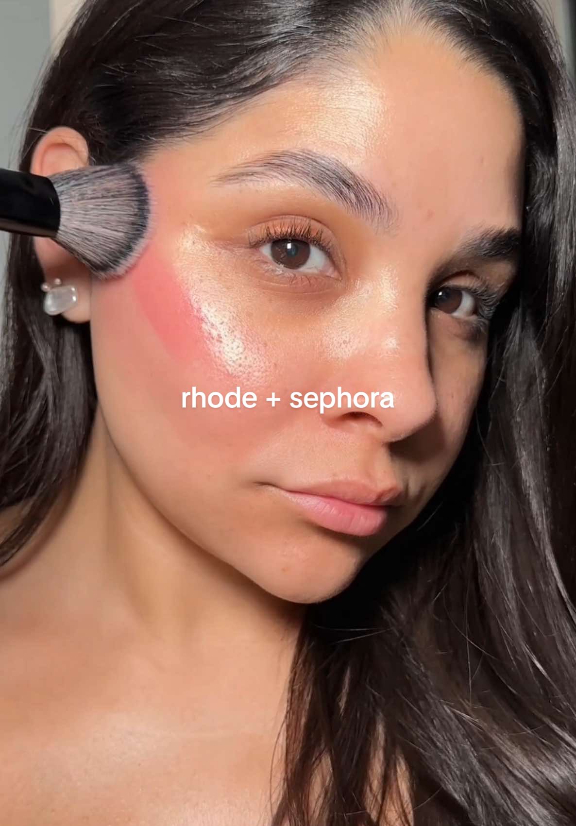 I put that ish on everything, worth THE hype  🤍🧴✨ #sephora#rhode#skincare