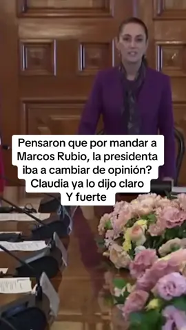 México dejó claro que no se arrodilla ante nadie. Con carácter, fuerza y dignidad, la presidenta respondió con un mensaje firme: cada país que arregle lo suyo, porque México sigue de pie, con orgullo y unidad. #MexicoFuerte #OrgulloMexicano #NoticiasDeHoy #ViralTikTok #ConMexicoNo