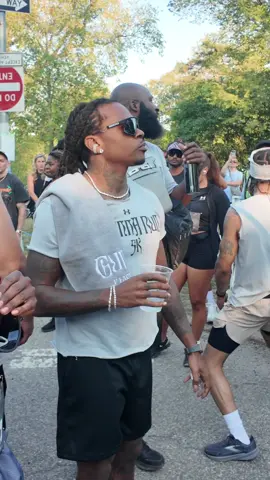 Gunna at the Wunna Run 5k in Brooklyn 👟 @Gunna #cultureunfiltered 
