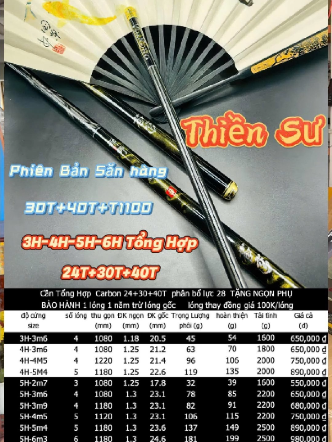 🎣 CẦN CÂU THIỀN SƯ – VuaKong 🎣 🔥 Anh em đam mê câu cá chờ mãi đã về! 📦 Shop về trước 3H & 5H – nhẹ, cứng, chuẩn chiến mọi hồ! ⚡ Phiên bản Carbon cao cấp: 30T+40T+T1100 #endlessworldfishing #tiktokseller #caudai #LearnOnTikTok #cauca