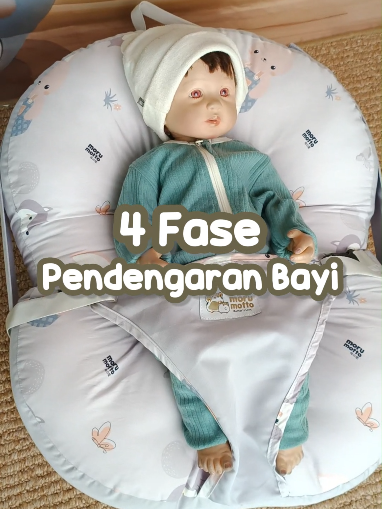 Catat ini 4 fase pendengaran bayi ya moms🥰😍❤✨ #morumotto #parenting #pendengaran #bayi #bantalsofa