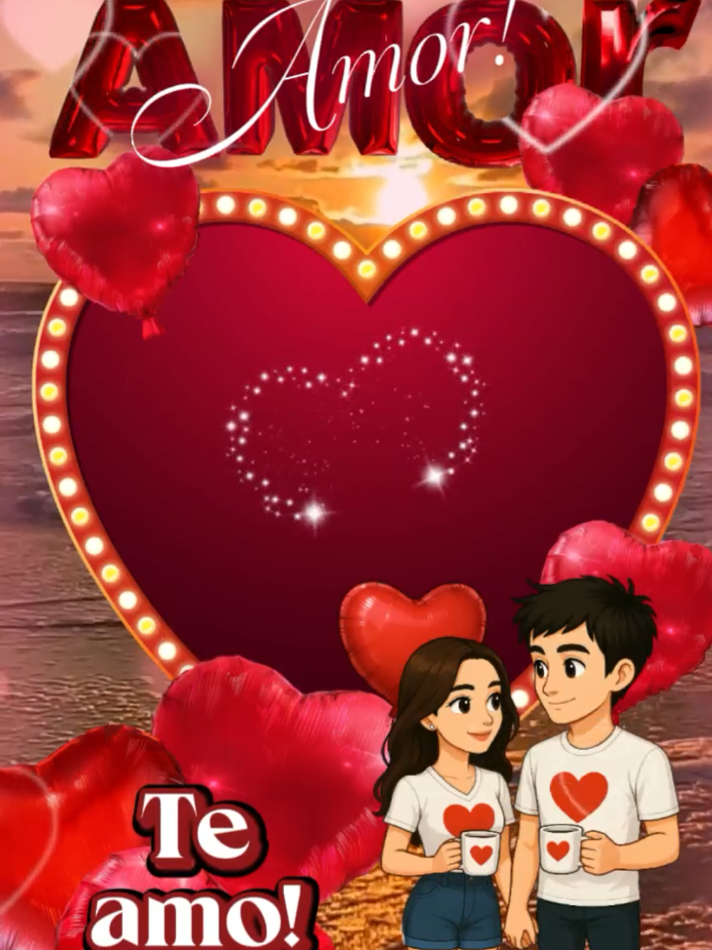 Bom dia, meu amor!❤️☀️ #CapCut #bomdia #amor #teamo #casal 