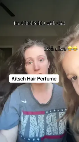 Watch the whole video for pure cuteness from my daughter. lol she also LOVES the hair perfume.  #kitsch#hairperfume  
