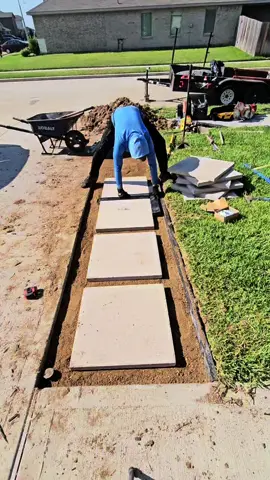 This home’s entrance leveled up with a modern paver walkway. #fyp #foryou #foryourpage #viral #viralvideo #trending #pavers #pavers_install #gravel #gravelpath #blackstargravel #walkway #pathway #luxuryhomes #luxuryhome #luxuryvibes #houston #houstontx #houstontexas #edensgarden #WalkwayUpgrade