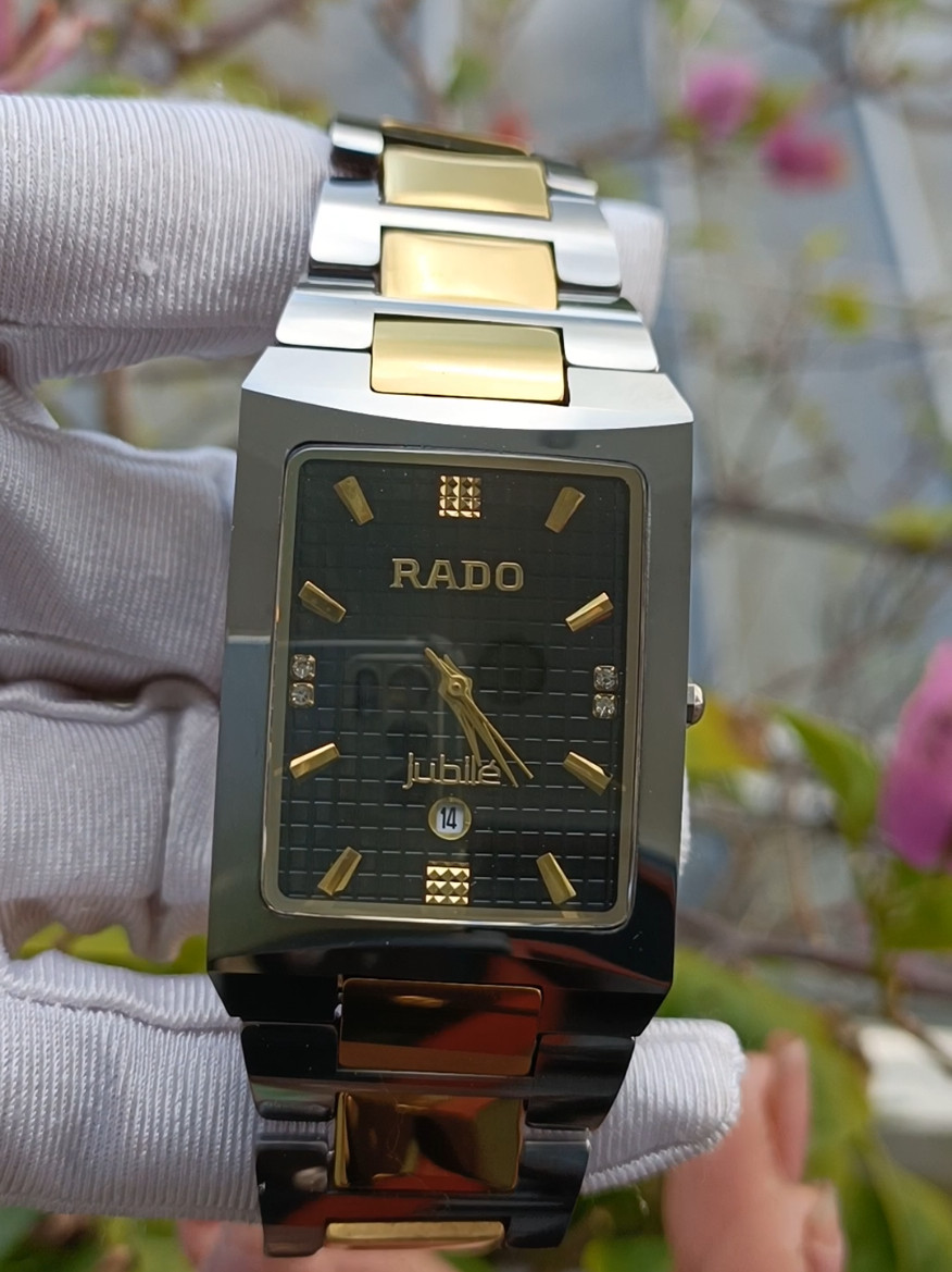 Rado tank đá đẹp#livehighlights #donghonhat #donghonamnu #donghonamdep #donghonam 